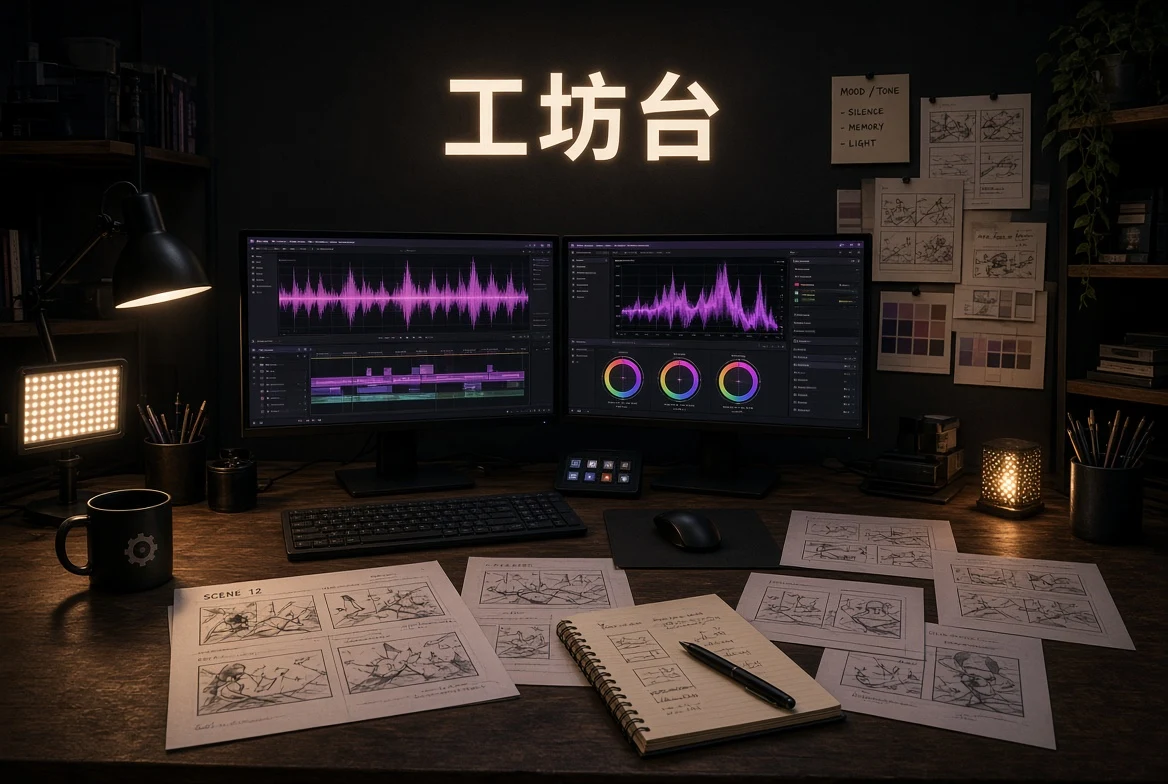 坊台创作步骤